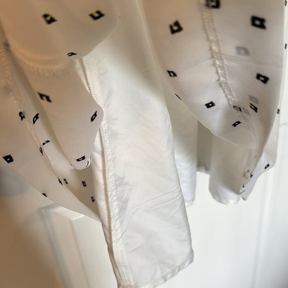 Kensie White and Black Sleeveless Sundress for Weddings - Picture 4 of 6